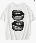 T-shirt double lips