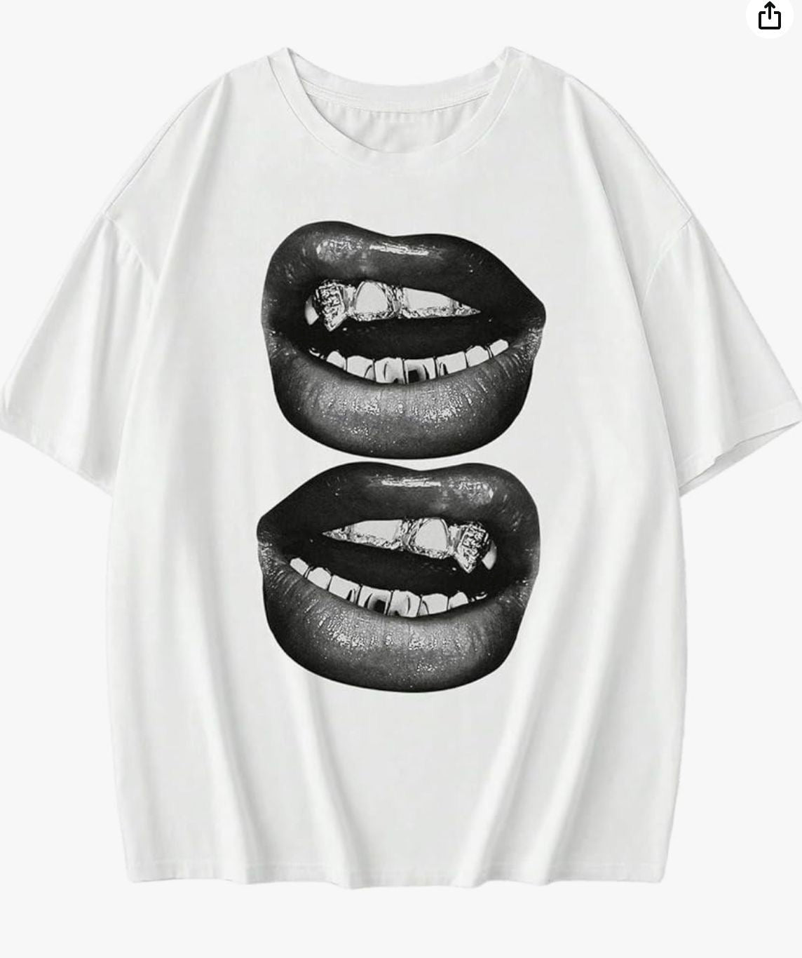 T-shirt double lips